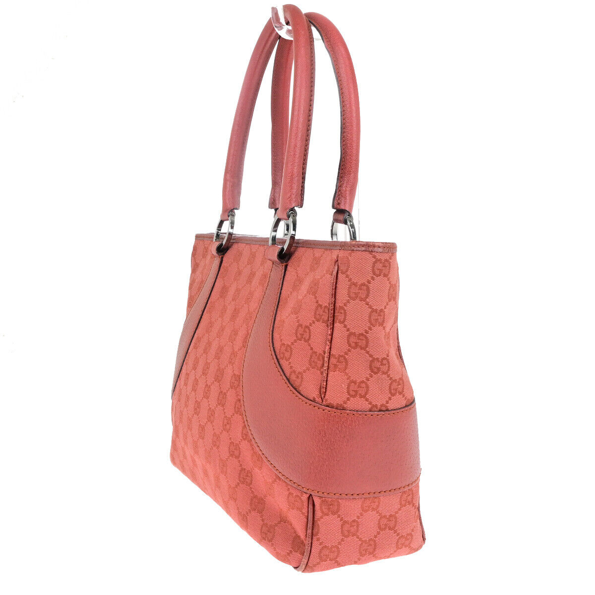 Gucci Guccissima Orange Canvas Handbag