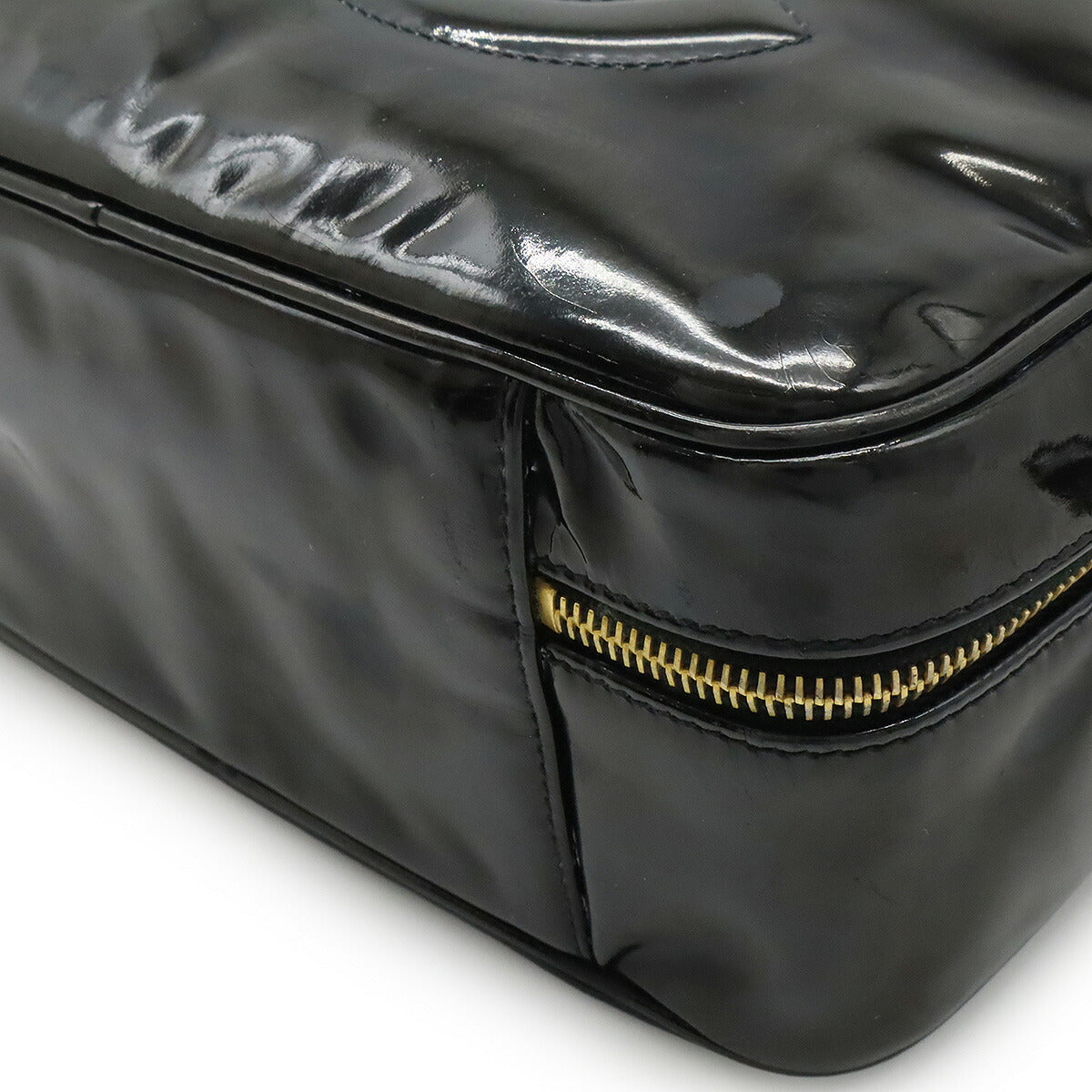 Chanel Coco Mark Patent Leather 2way Bag