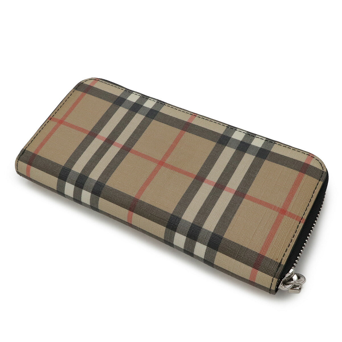 Burberry Check PVC Long Wallet