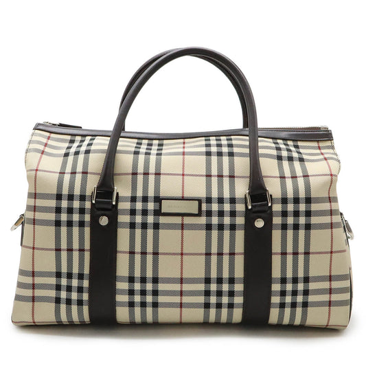 Burberry Boston Bag Nylon Canvas