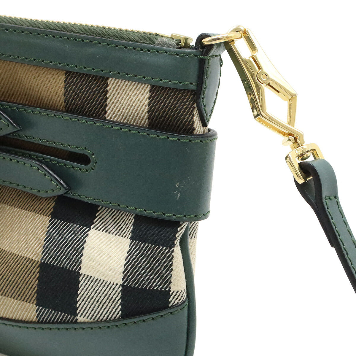 Burberry House Check Canvas Leather 2way Shoulder Bag