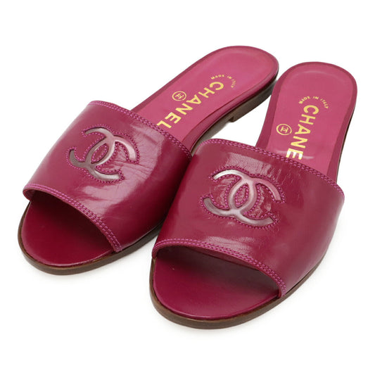 Chanel Coco Mark Leather Sandals