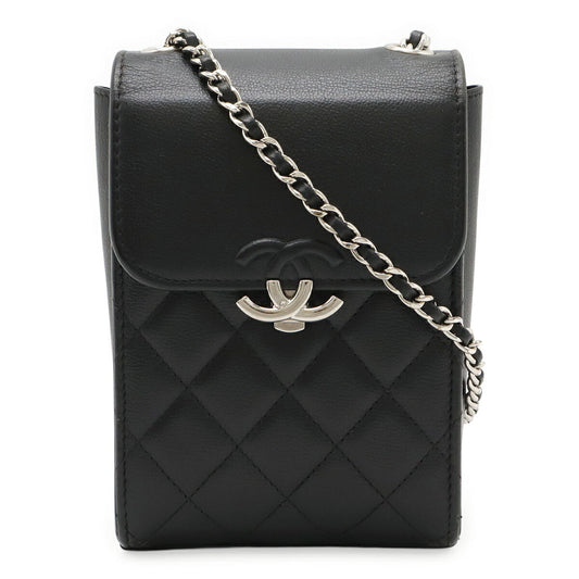 Chanel Half Coco Leather Mini Chain Shoulder Bag