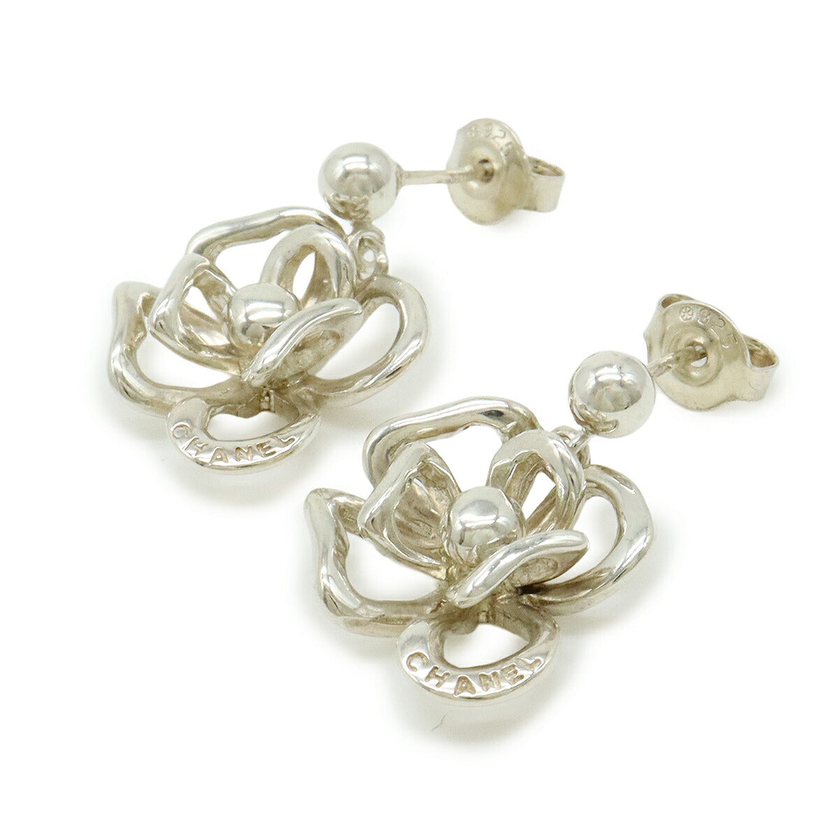 Chanel Camellia Earrings