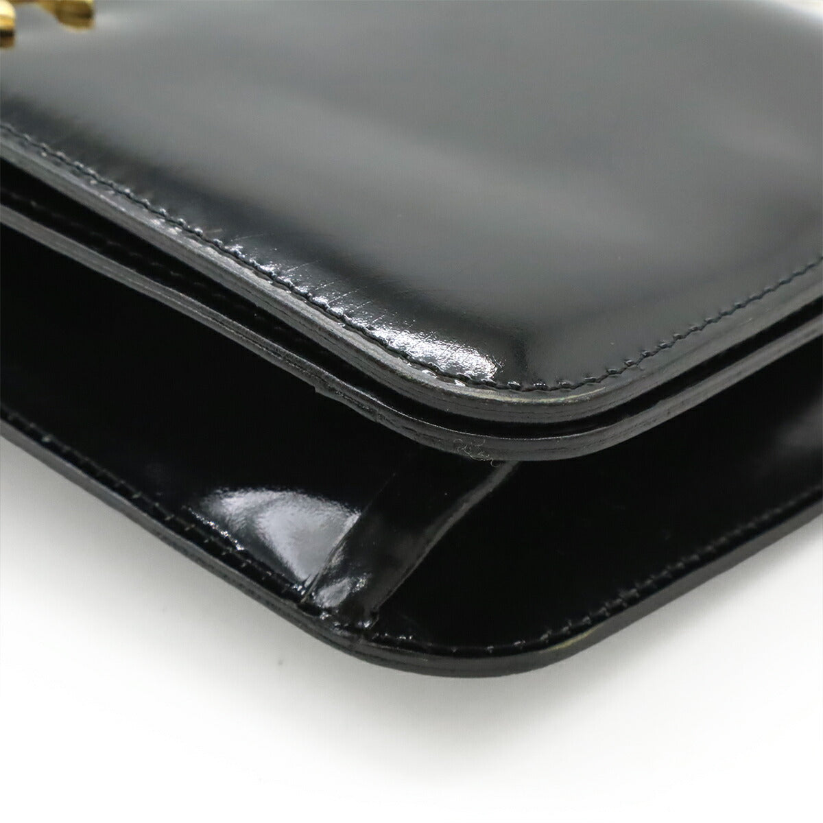 Chanel Patented Leather Shoulder Bag