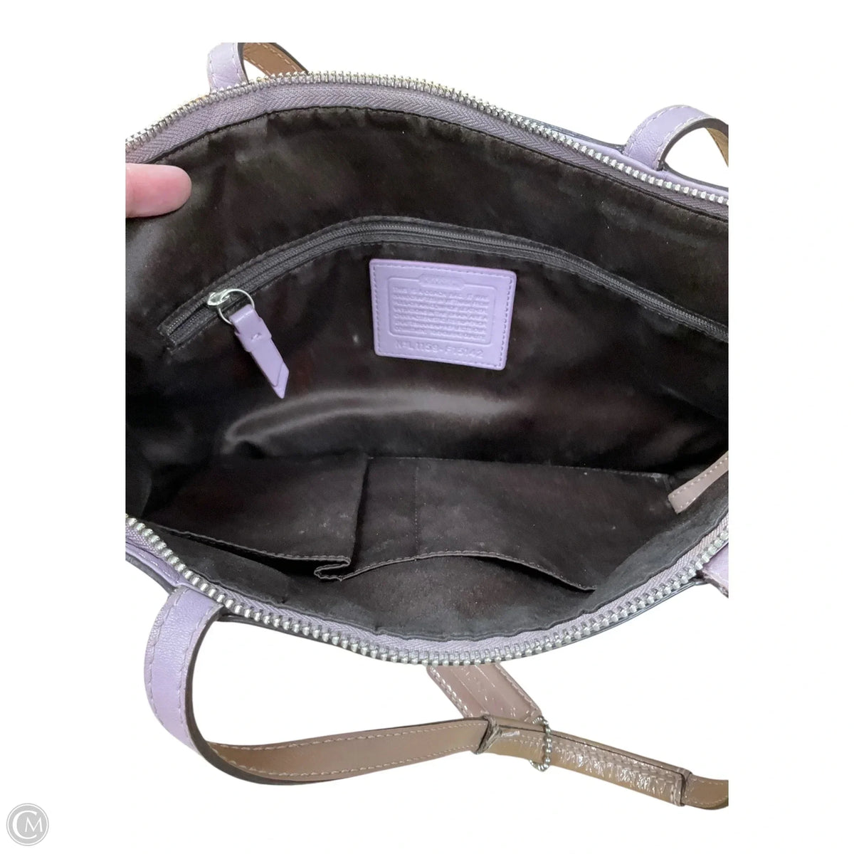 Handbag Designer By Coach, Size: Medium
