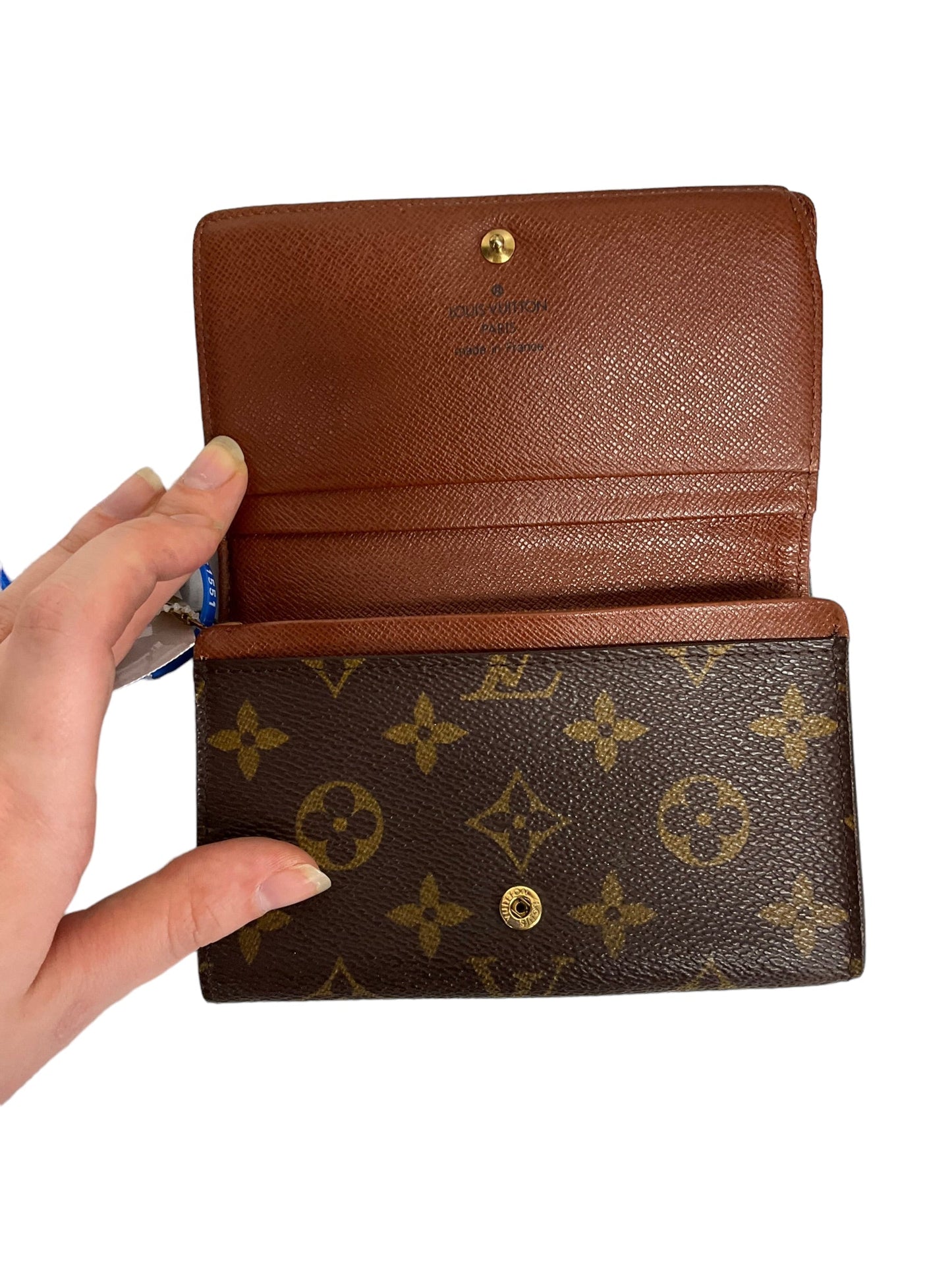 Wallet Luxury Designer By Louis Vuitton  Size: Medium