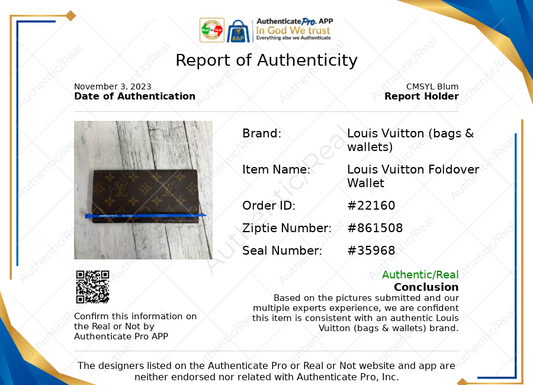 Wallet Luxury Designer By Louis Vuitton  Size: Medium