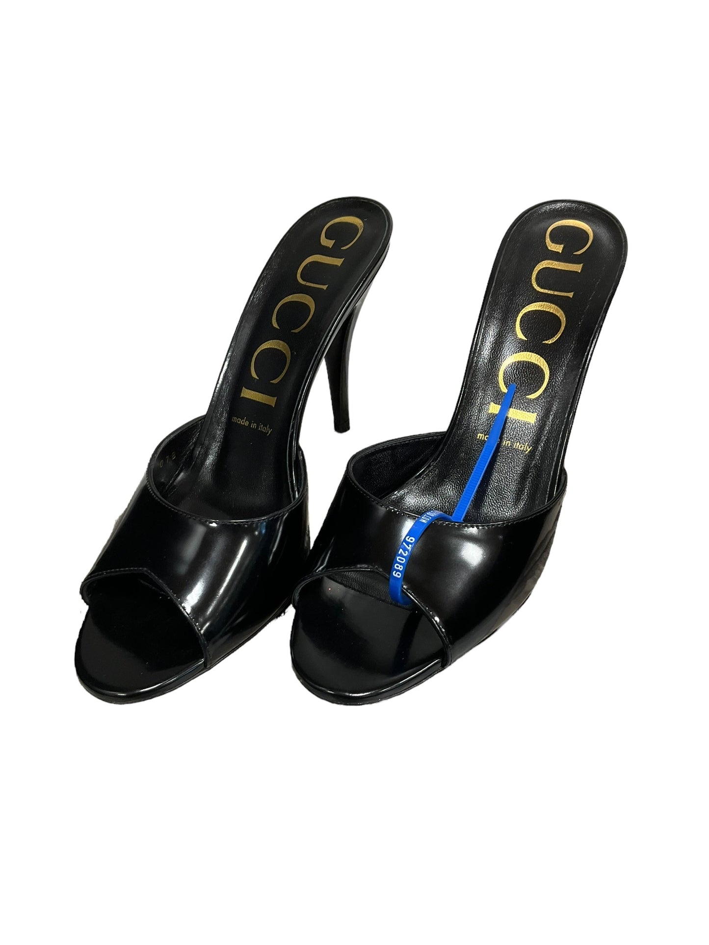 Black Shoes Designer Gucci, Size 8.5