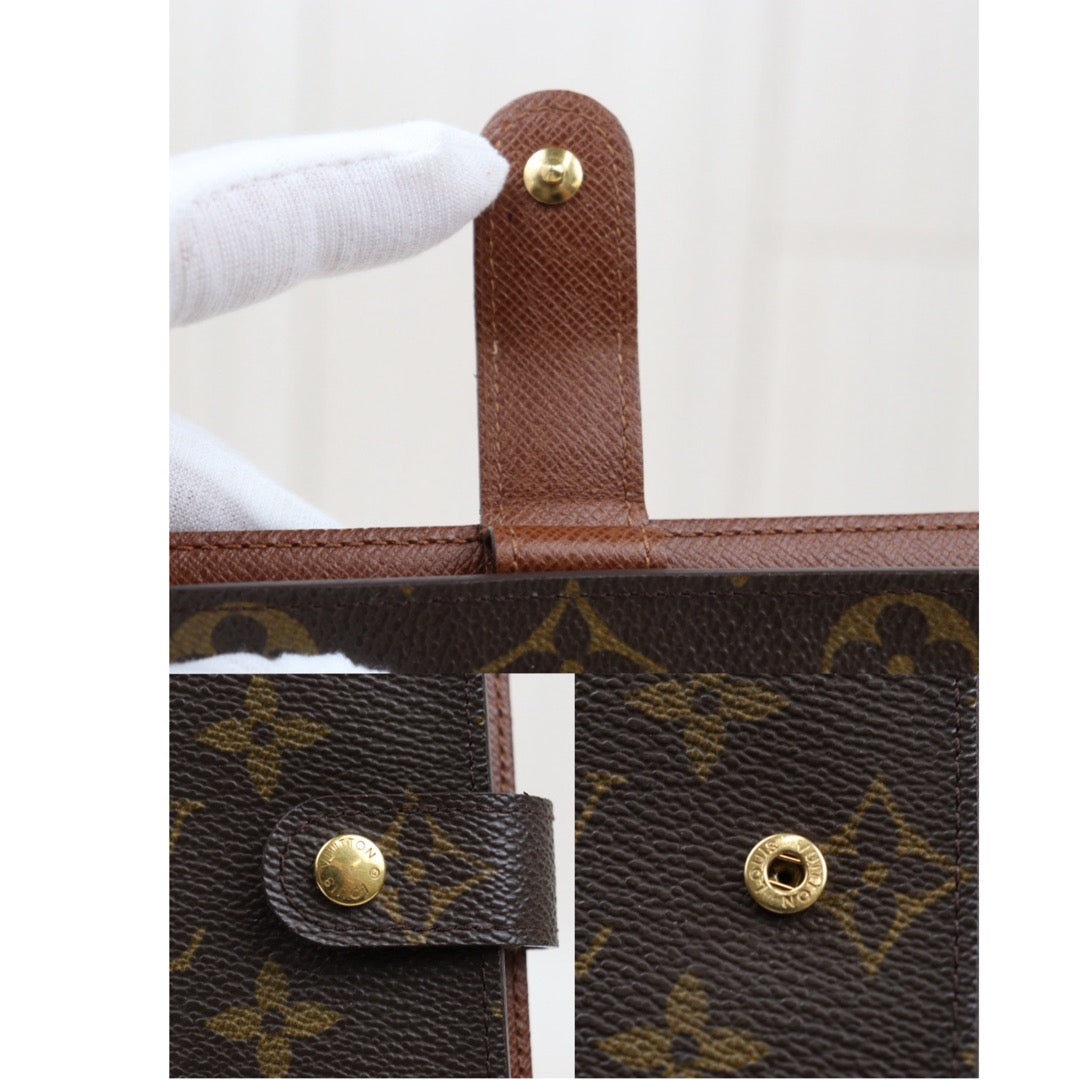 Very Good ( Rank A) ｜ LV Monogram Agenda PM Notebook Cover ｜Q24032919