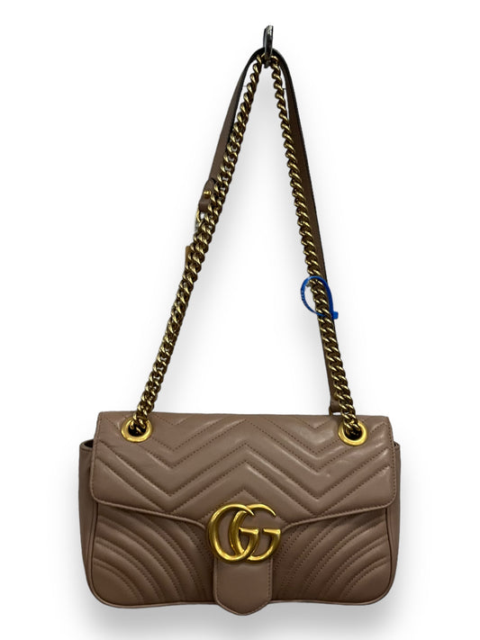 Crossbody Luxury Designer By Gucci, Size: Medium