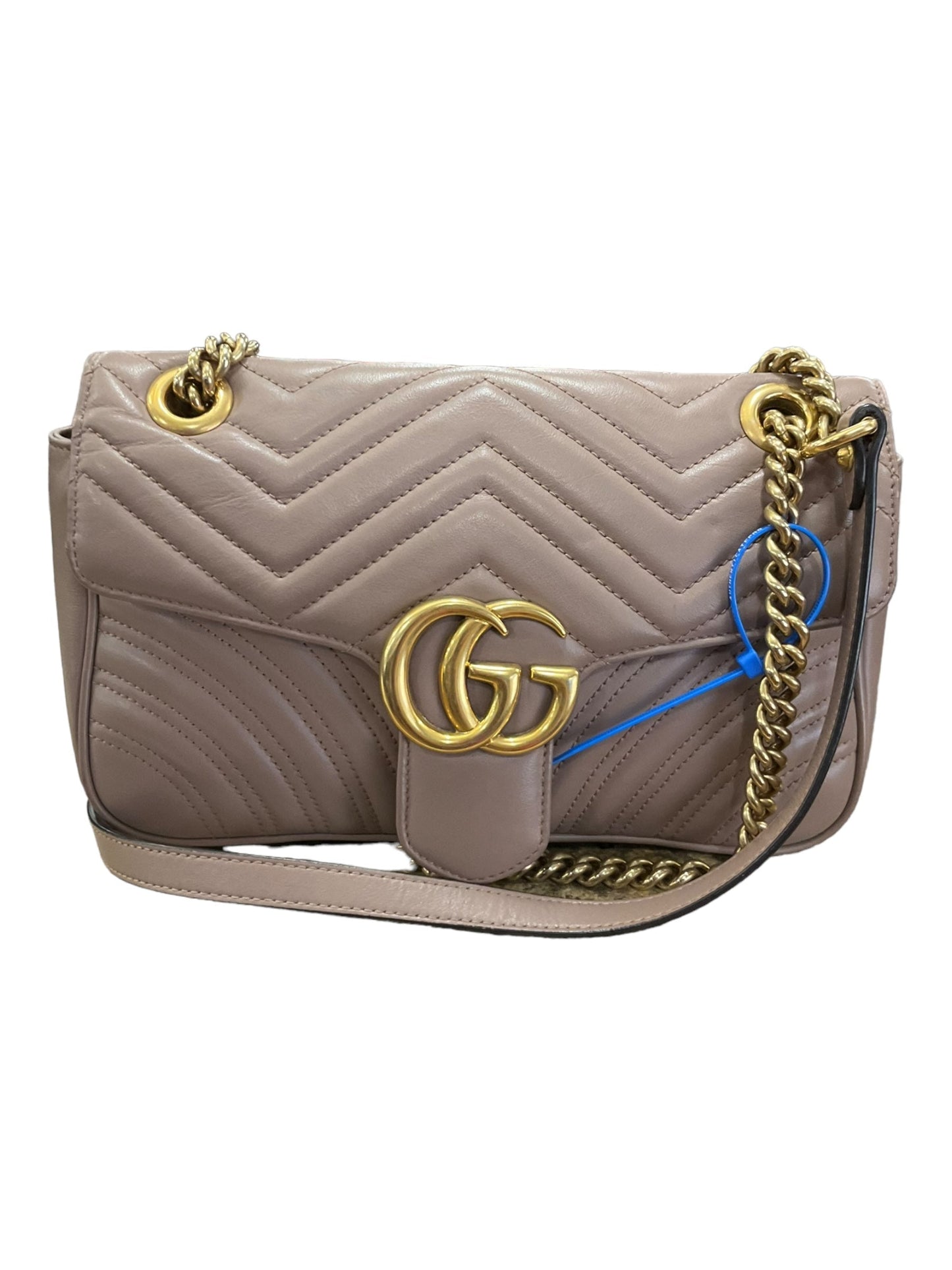 Crossbody Luxury Designer By Gucci, Size: Medium