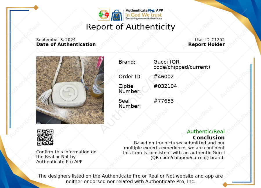 Crossbody Luxury Designer By Gucci, Size: Small