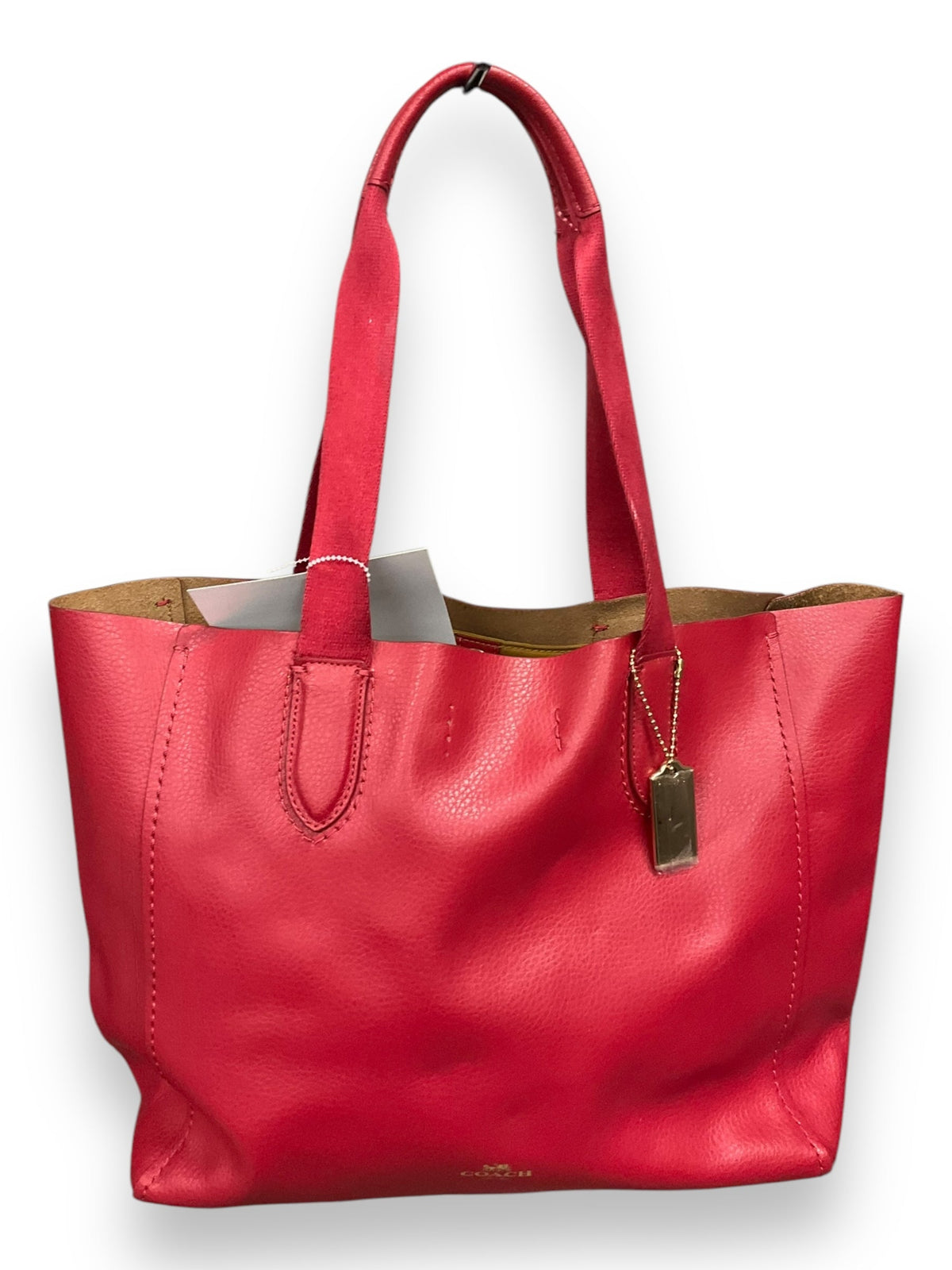 Handbag Designer By Coach, Size: Medium