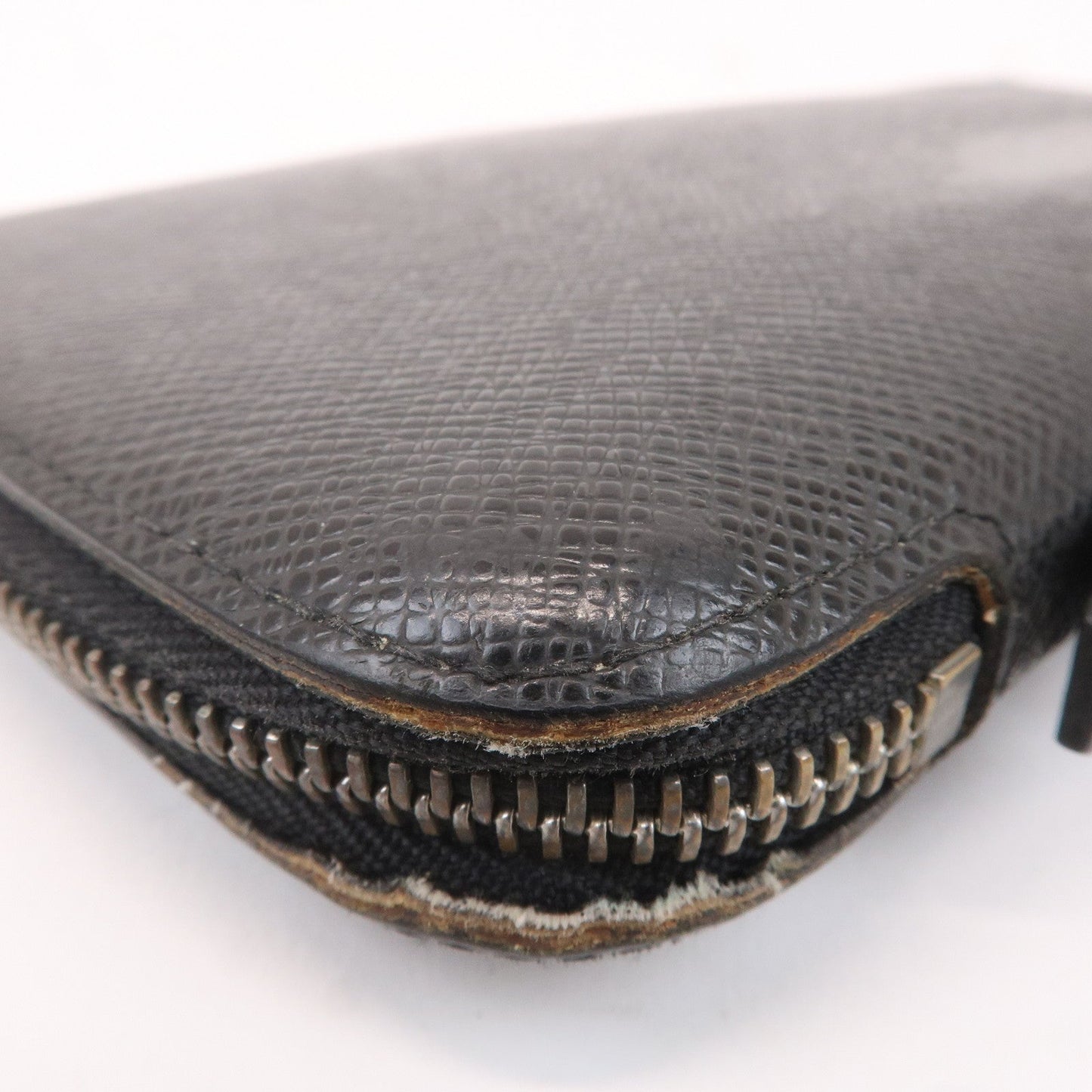 Louis Vuitton Taiga Organizer Atoll Long Wallet Ardoise M30652