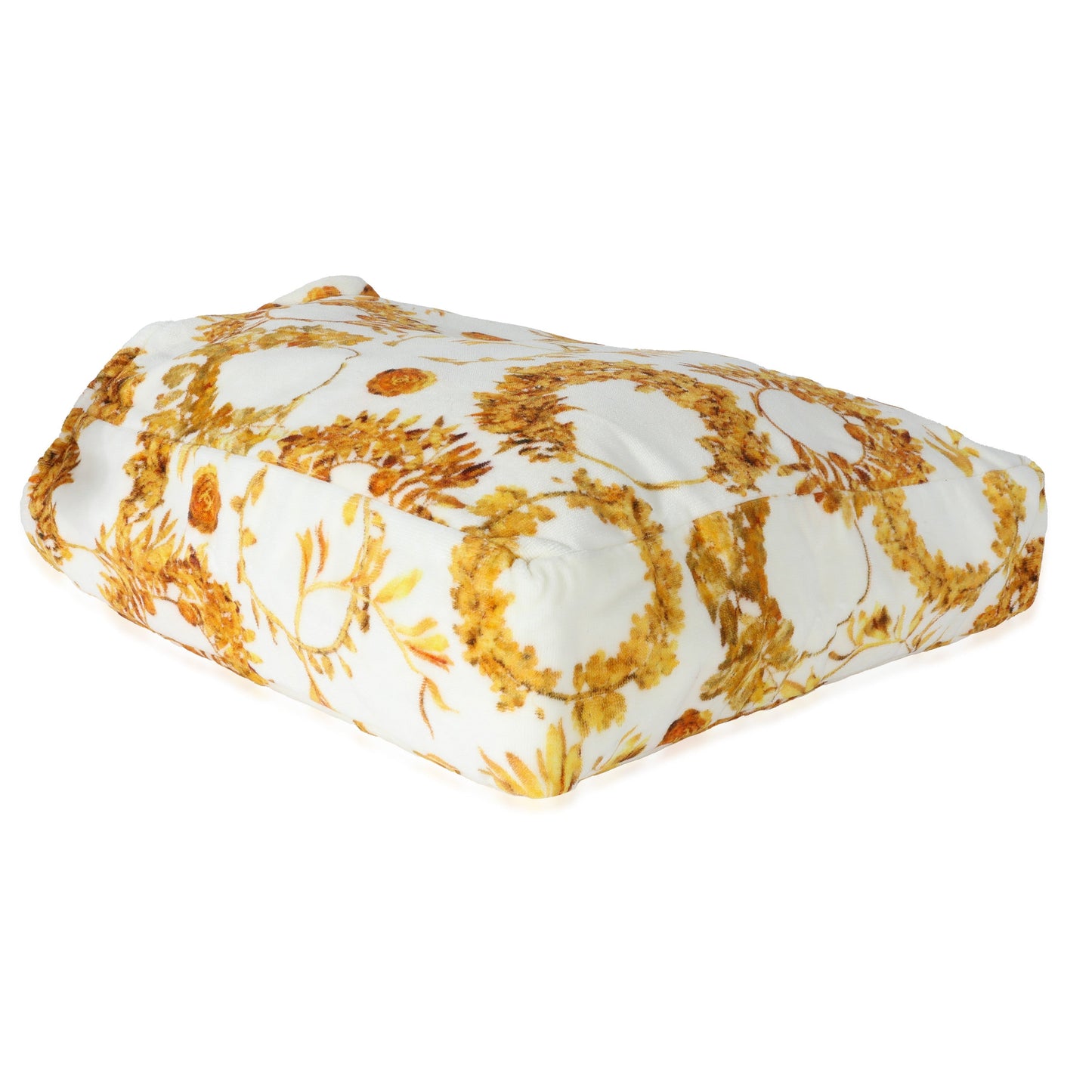 CHANEL White Terry Cloth Paris-Greece Beach Tote