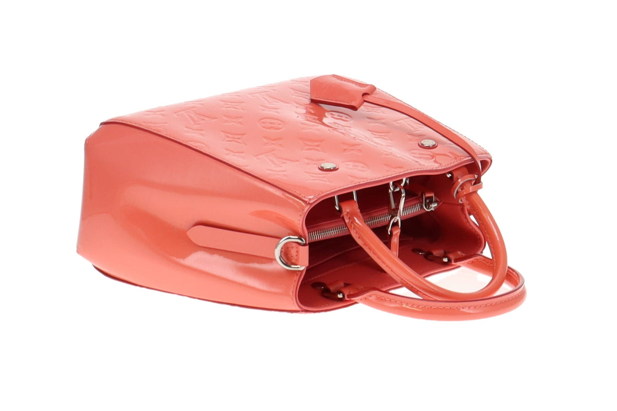 Louis Vuitton Poppy Monogram Vernis Leather Montaigne BB CA4165