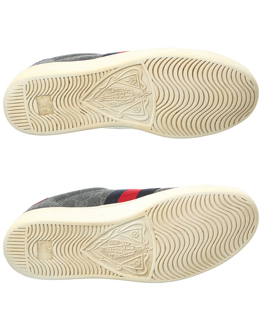 Gucci Ace Gg Supreme Canvas & Leather Sneaker ( )