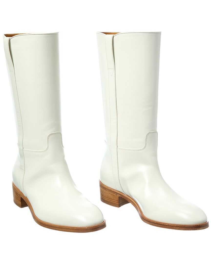 Gucci Leather Boot ( ) 8 White