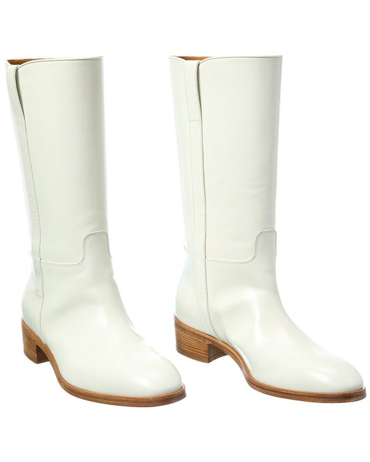 Gucci Leather Boot ( ) 8 White