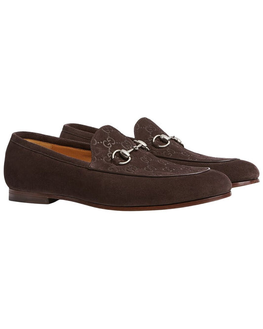 Gucci Suede Loafer Brown