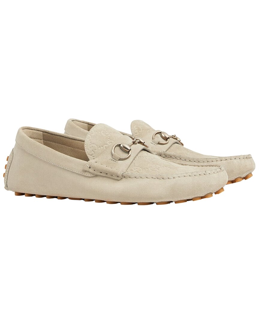 Gucci Suede Loafer 7.5 Brown