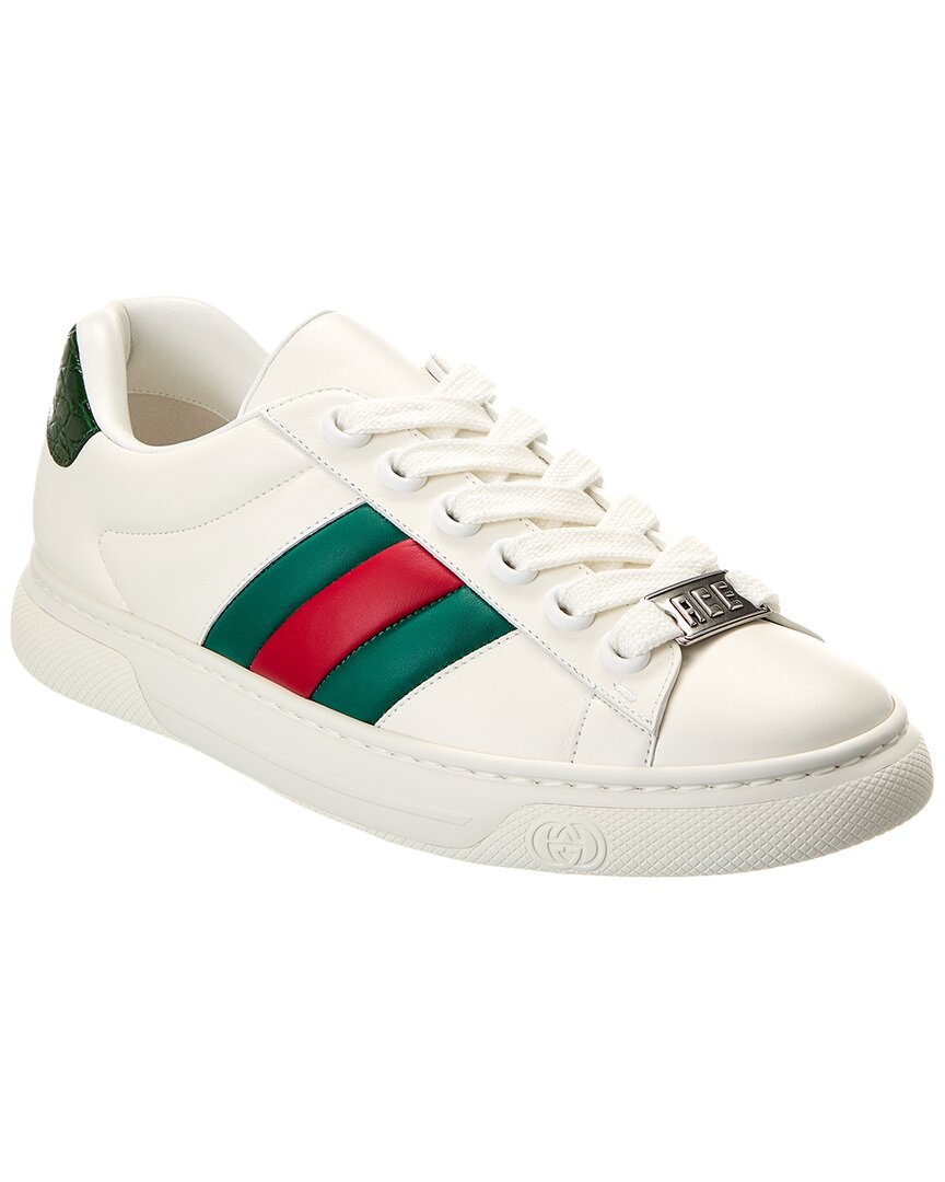 Gucci Ace Leather Sneaker White