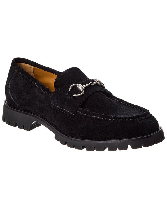 Gucci Horsebit Suede Loafer
