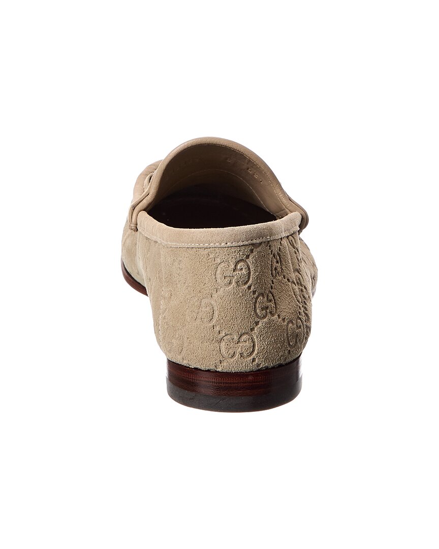 Gucci Horsebit 1953 Gg Suede Loafer