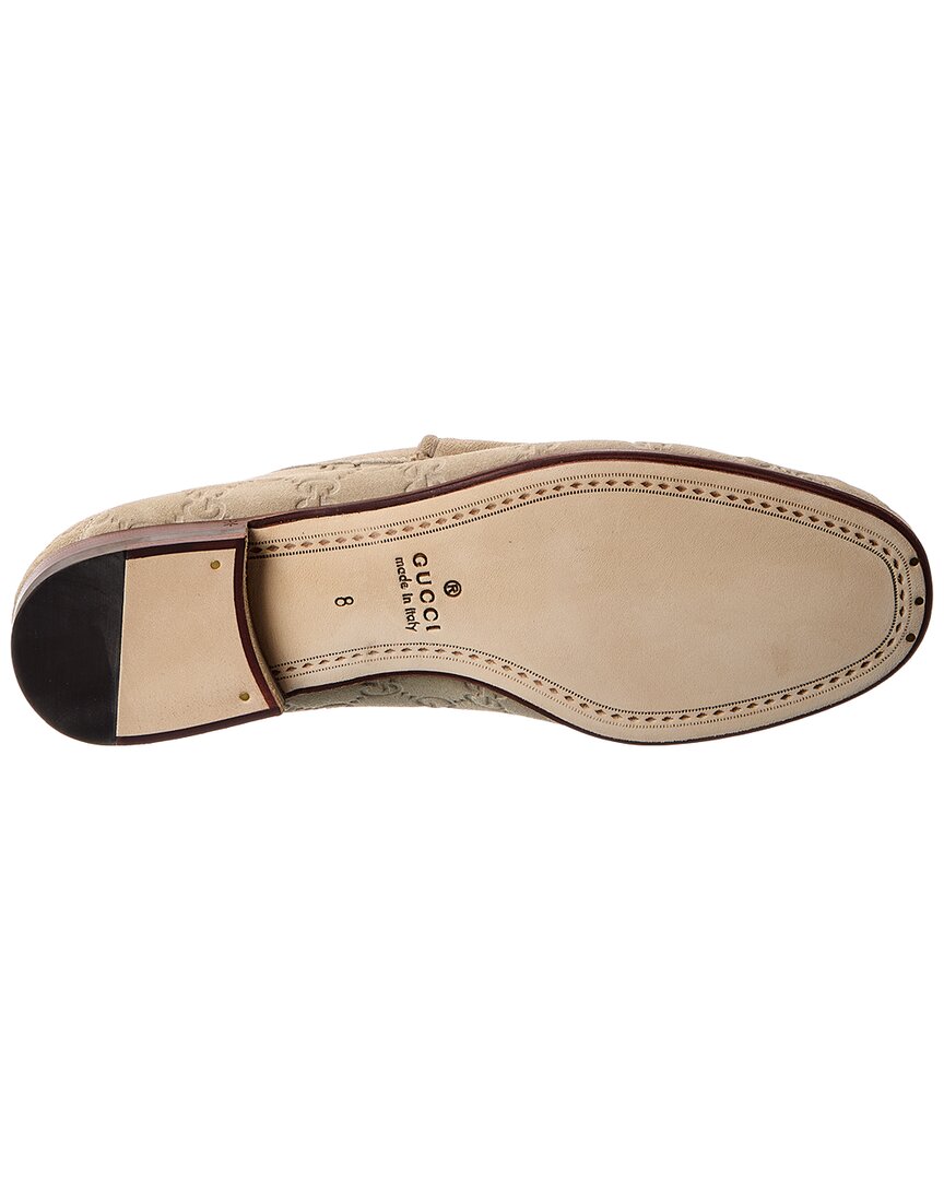 Gucci Horsebit 1953 Gg Suede Loafer