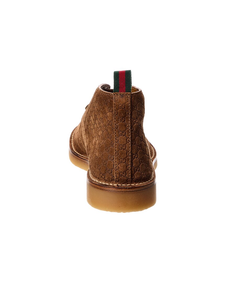 Gucci Gg Suede Bootie