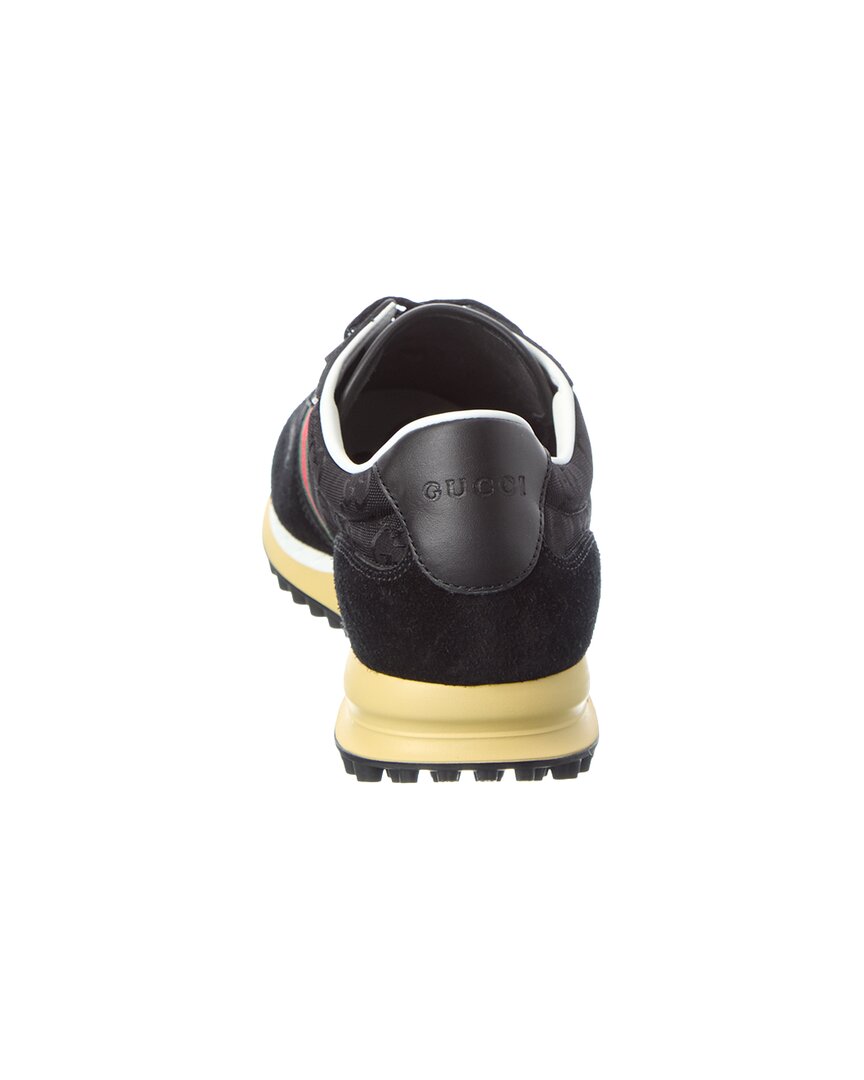 Gucci Re-Motion Gg Canvas & Suede Sneaker