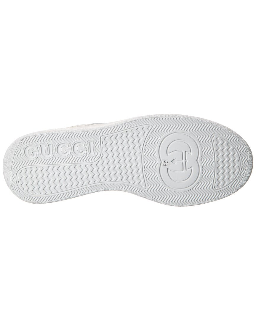 Gucci Gg Supreme Canvas & Leather Sneaker