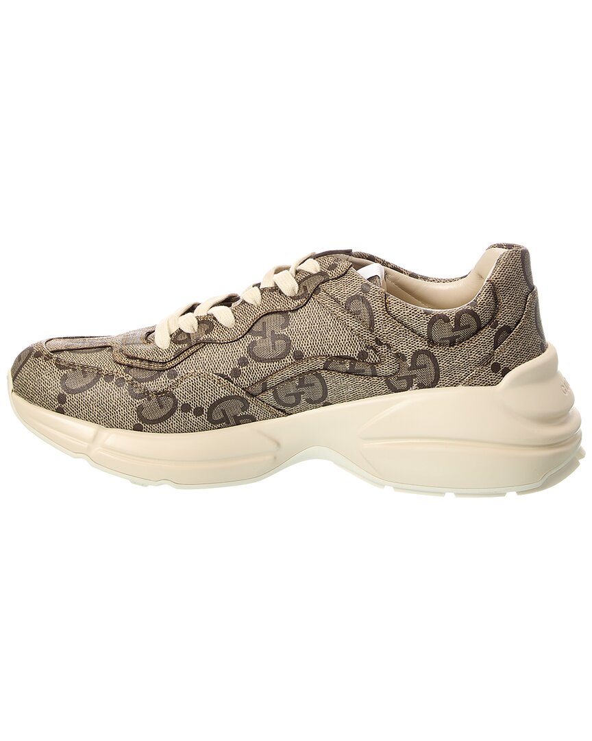 Gucci Rhyton 100 Gg Supreme Canvas Sneaker