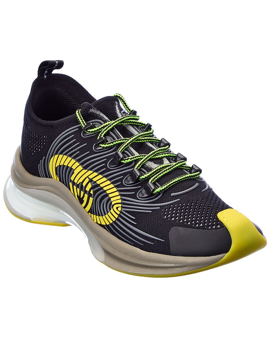 Gucci Run Knit Sneaker 6 Black