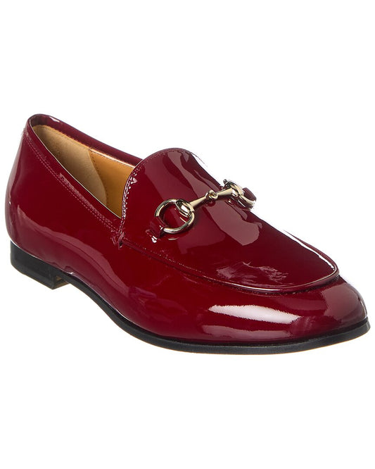 Gucci Horsebit Patent Loafer 36 Red