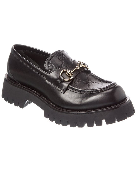 Gucci Horsebit Leather Loafer Black