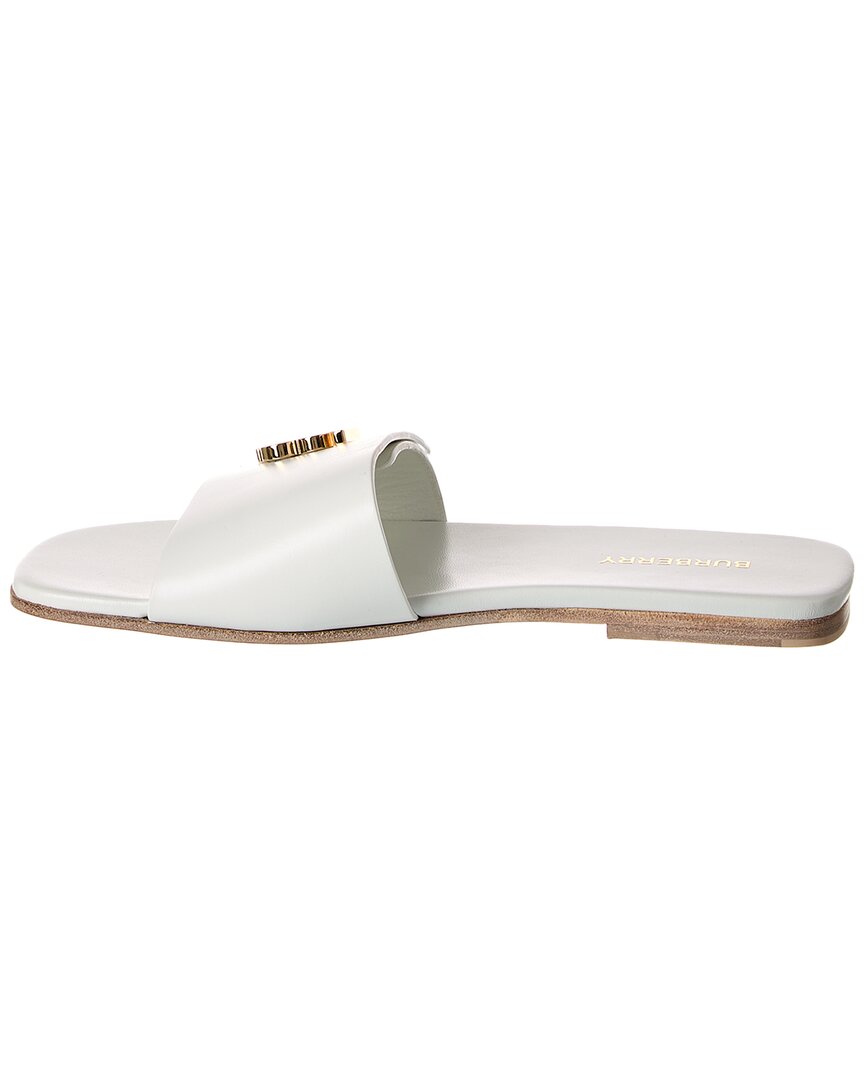 Burberry Monogram Leather Sandal