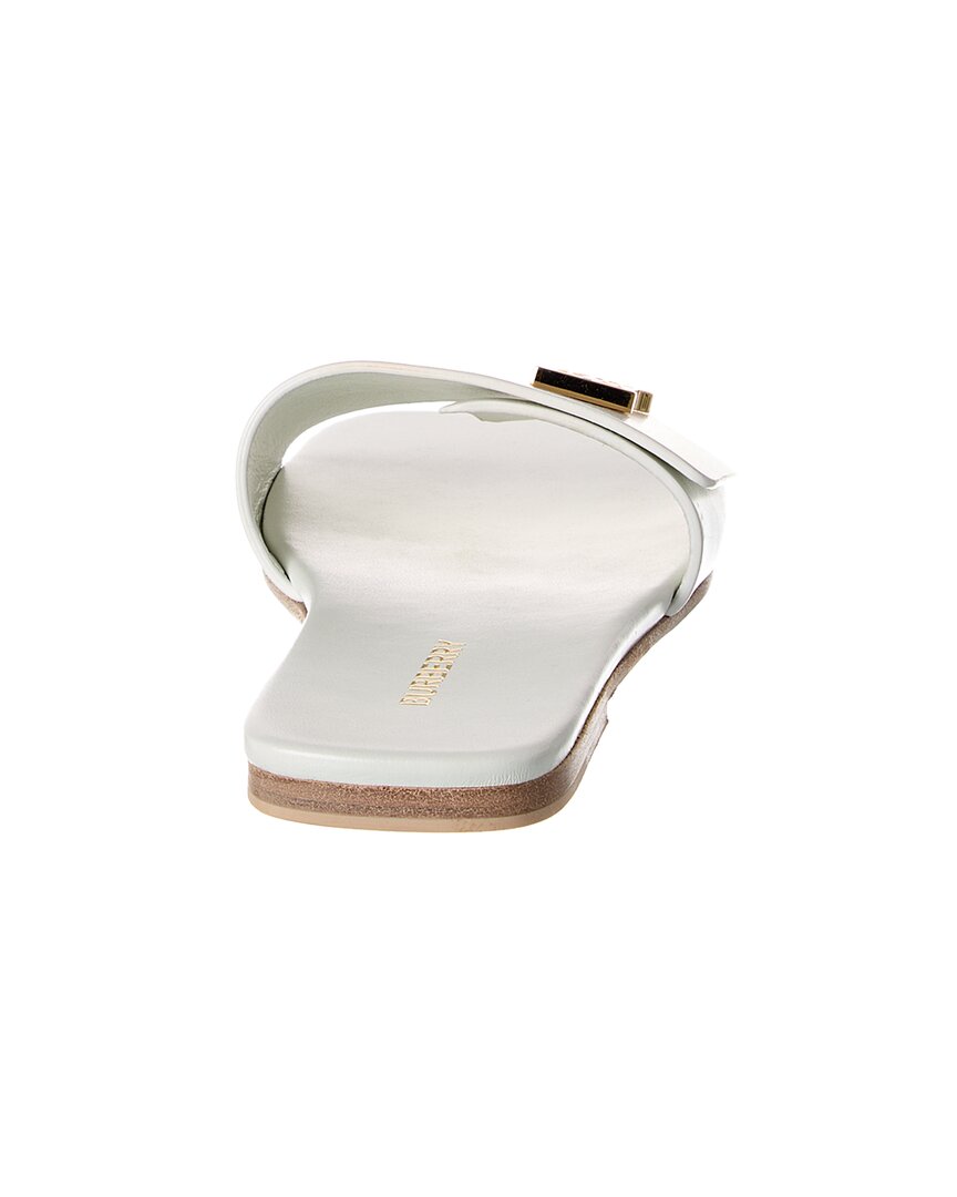 Burberry Monogram Leather Sandal