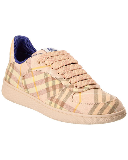 Burberry Terrace Check Canvas Sneaker 41 Multi