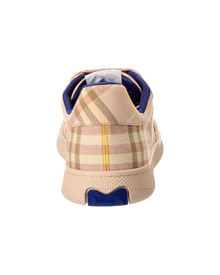 Burberry Terrace Check Canvas Sneaker