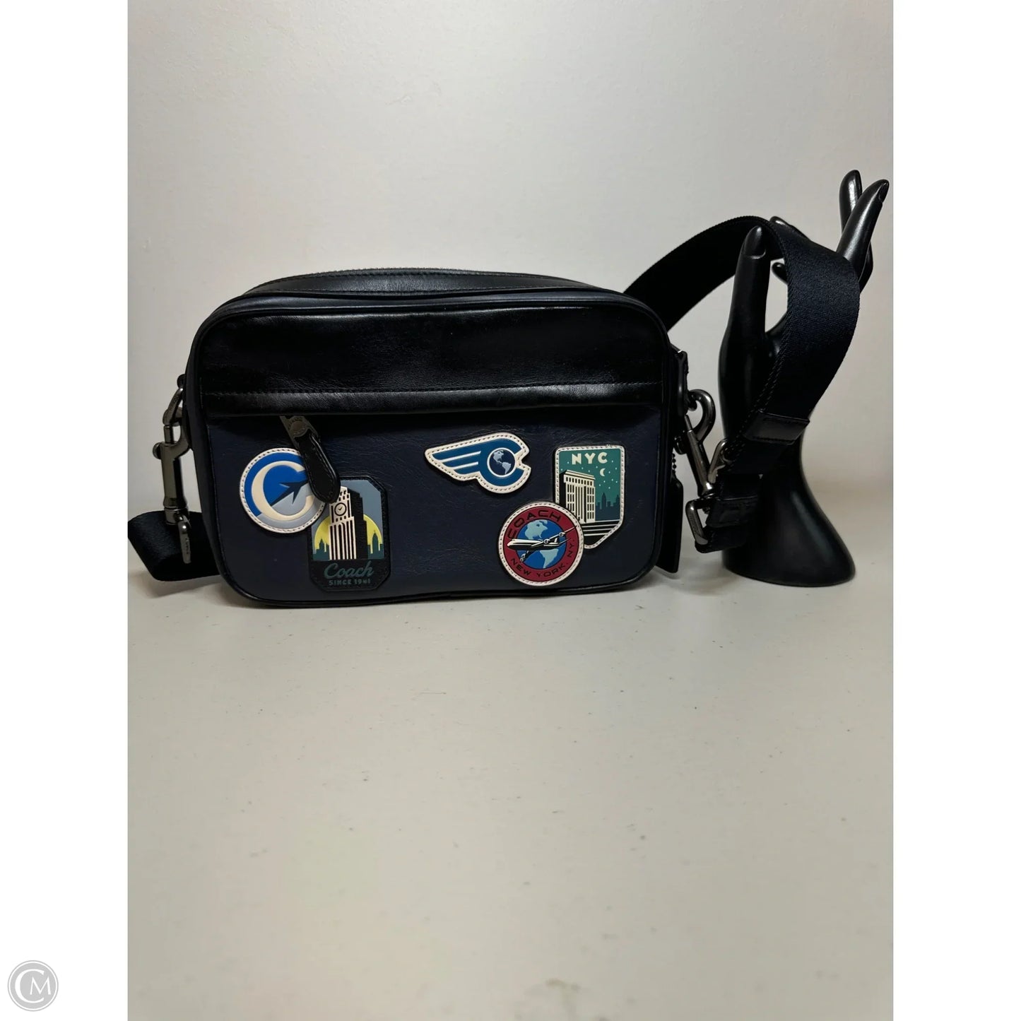 Crossbody Designer By Coach, Size: Medium