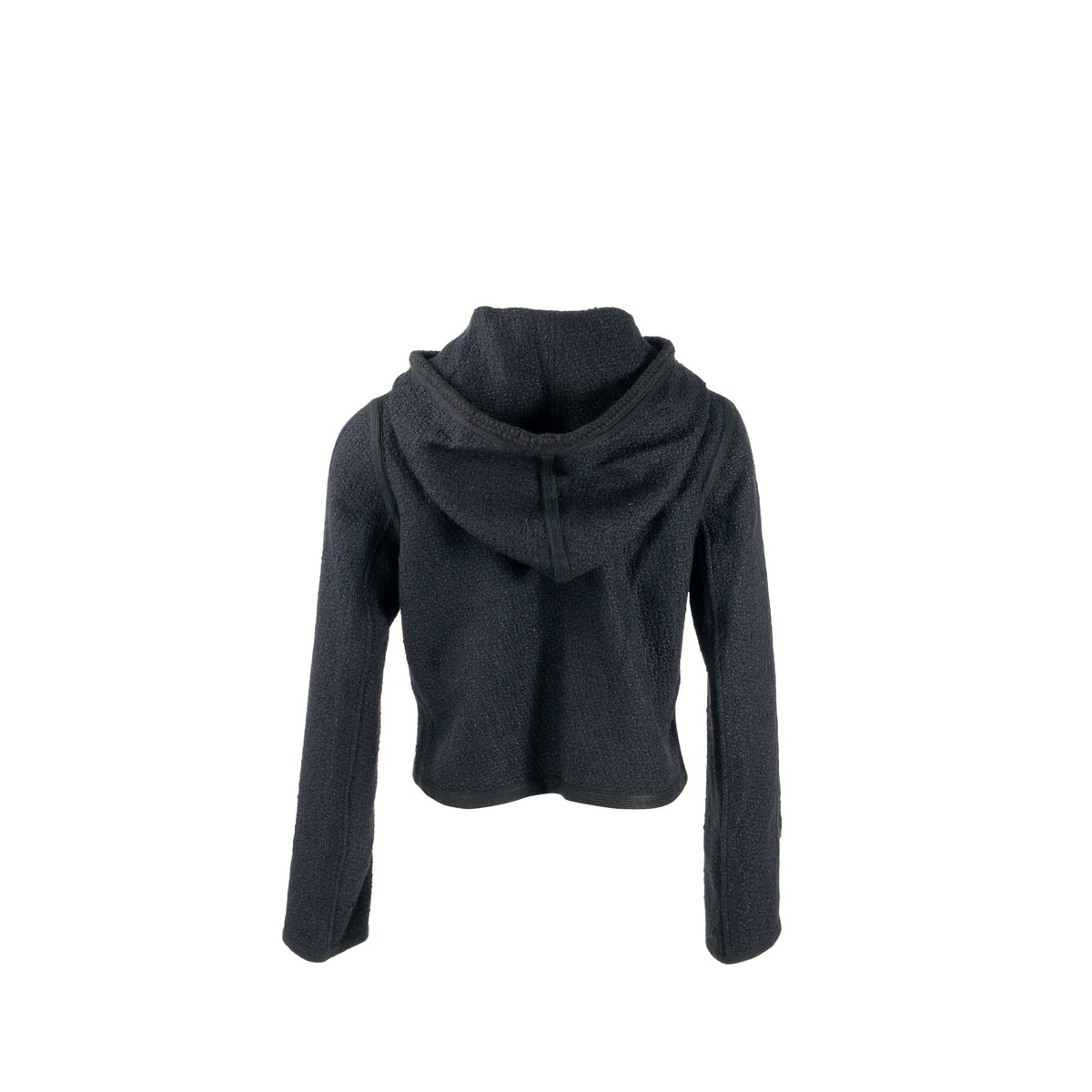 Celine Size 34 Veste Chasseur Baja Jacket Tweed Black