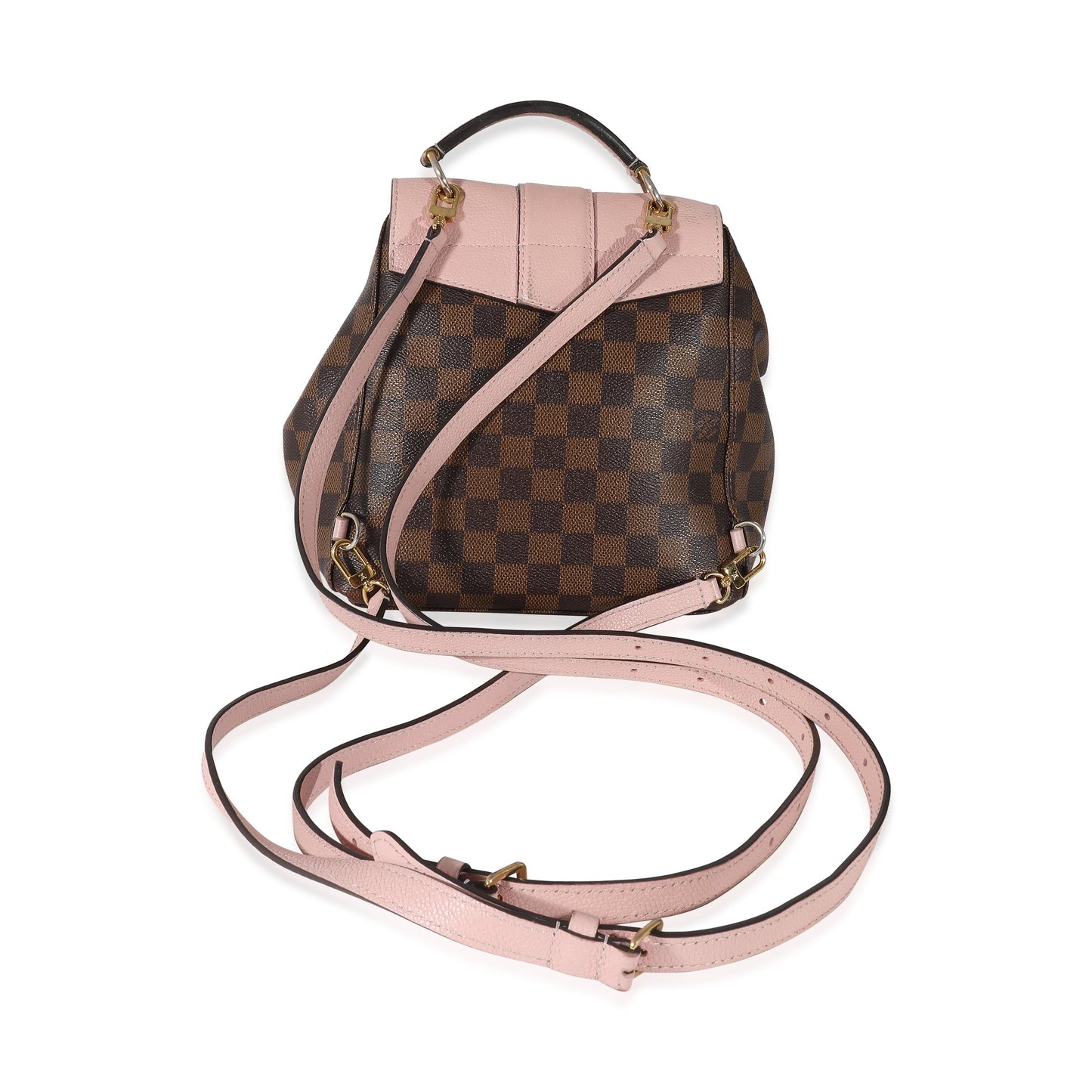 LOUIS VUITTON Magnolia Damier Ebene Canvas Clapton Backpack