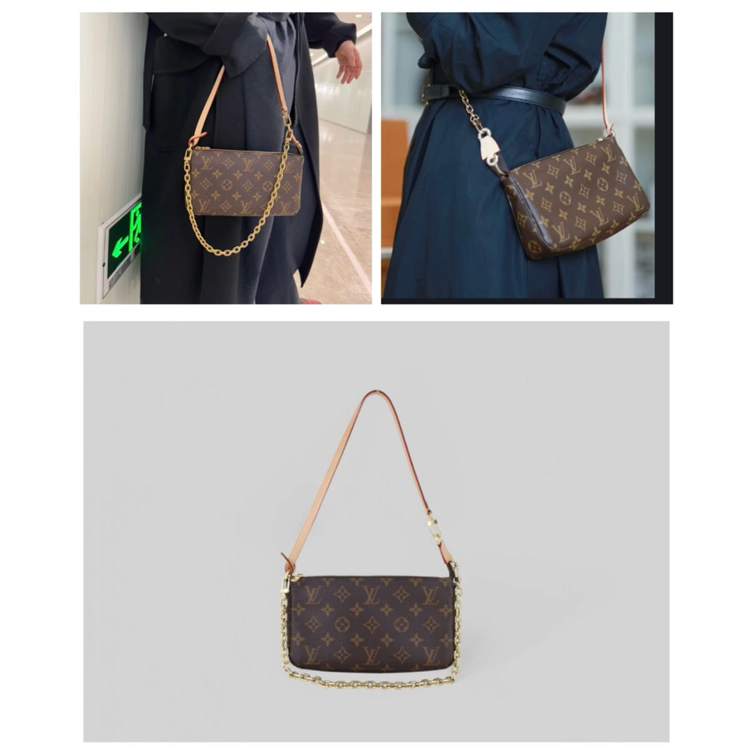 Very Good ( Rank A)｜LV Monogram Pochette Accessoires  Current Model｜S25011504