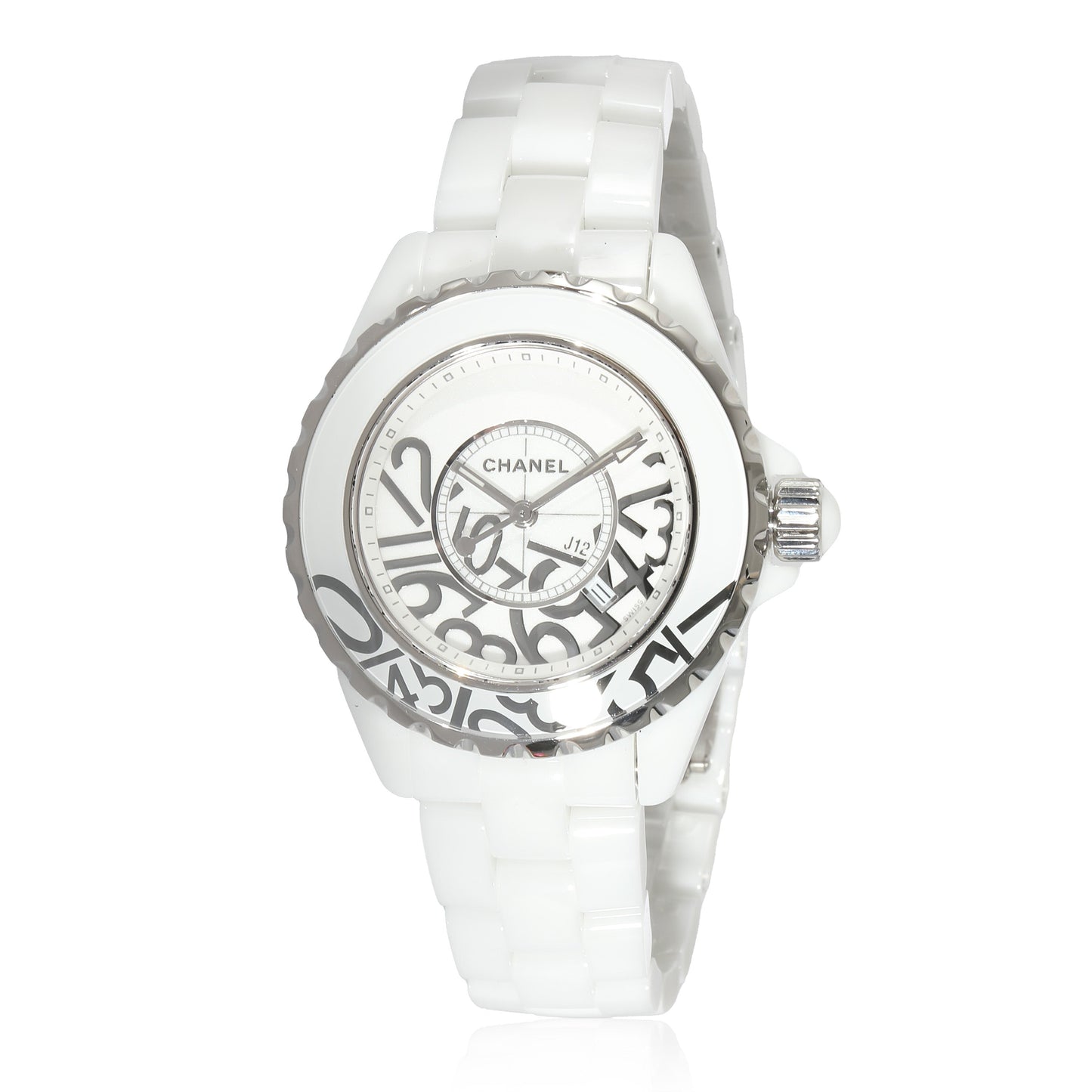 CHANEL J-12 Grafitti H5239 Women's Watch in Ceramic