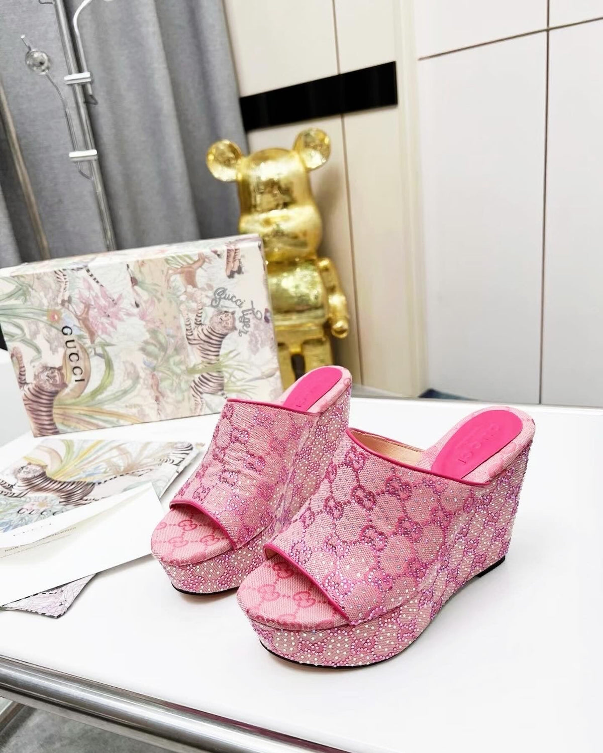 SE1359 Women's GG Slide Sandals / Size5-10