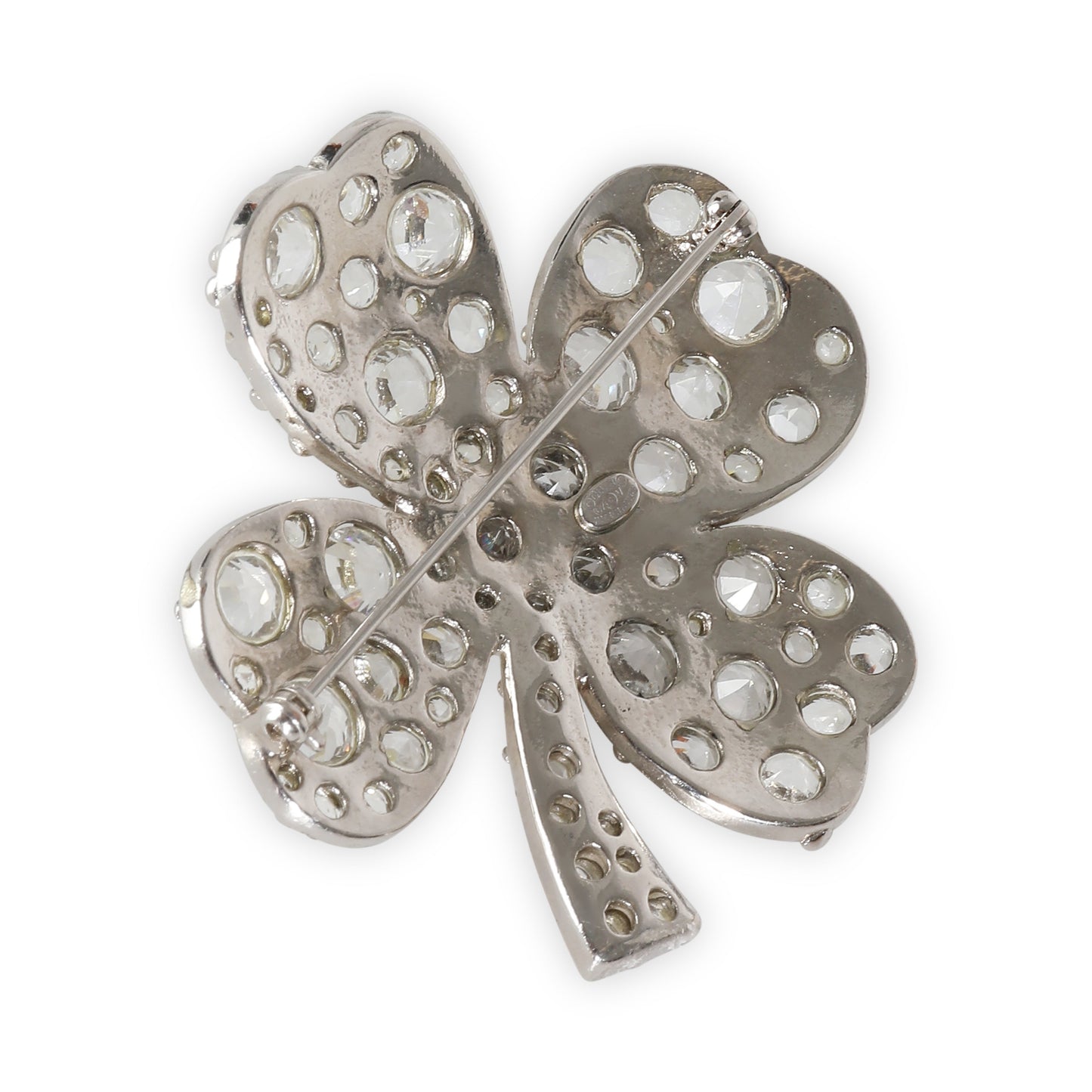 CHANEL 2007 Palladium Plated Brooch