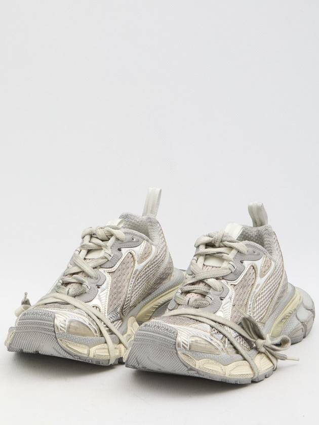 Luxury Balenciaga  3XL Mesh Panel Low Top Sneakers Grey