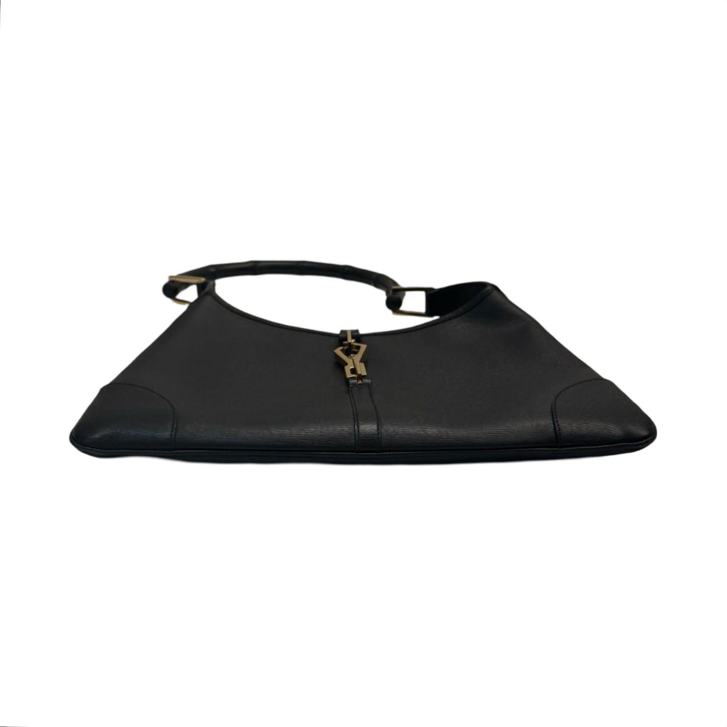 Black Handbag Luxury Designer Gucci, Size Small